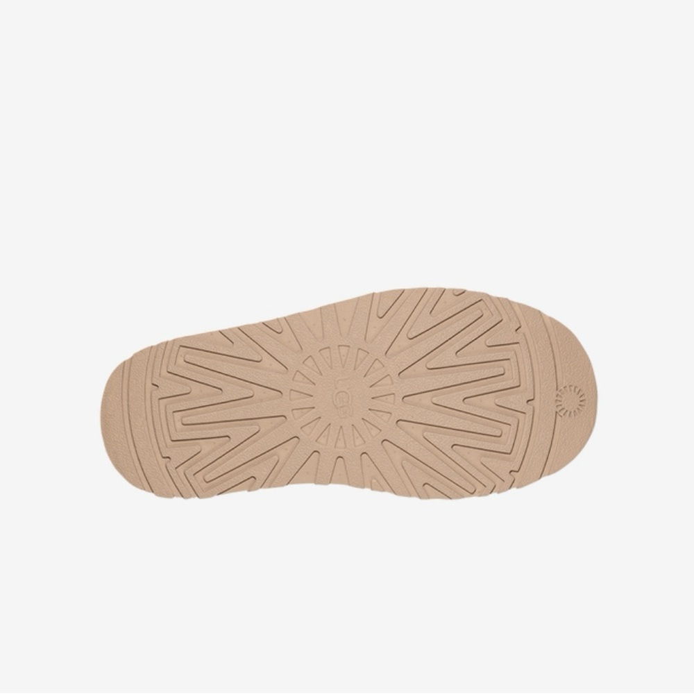 UGG Tazz Platform Slipper Big Kids Size 1/2/3/4/5/6  Sand 1143776K - Picture 3 of 14